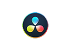 logo DaVinci Resolve landing vertical