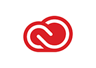 Logo Adobe Creative Cloud landing vertical