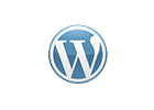 Logo wordpress vertical